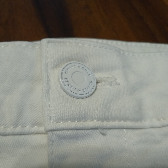 White House Black Market white jeans - Picture 4 of 6